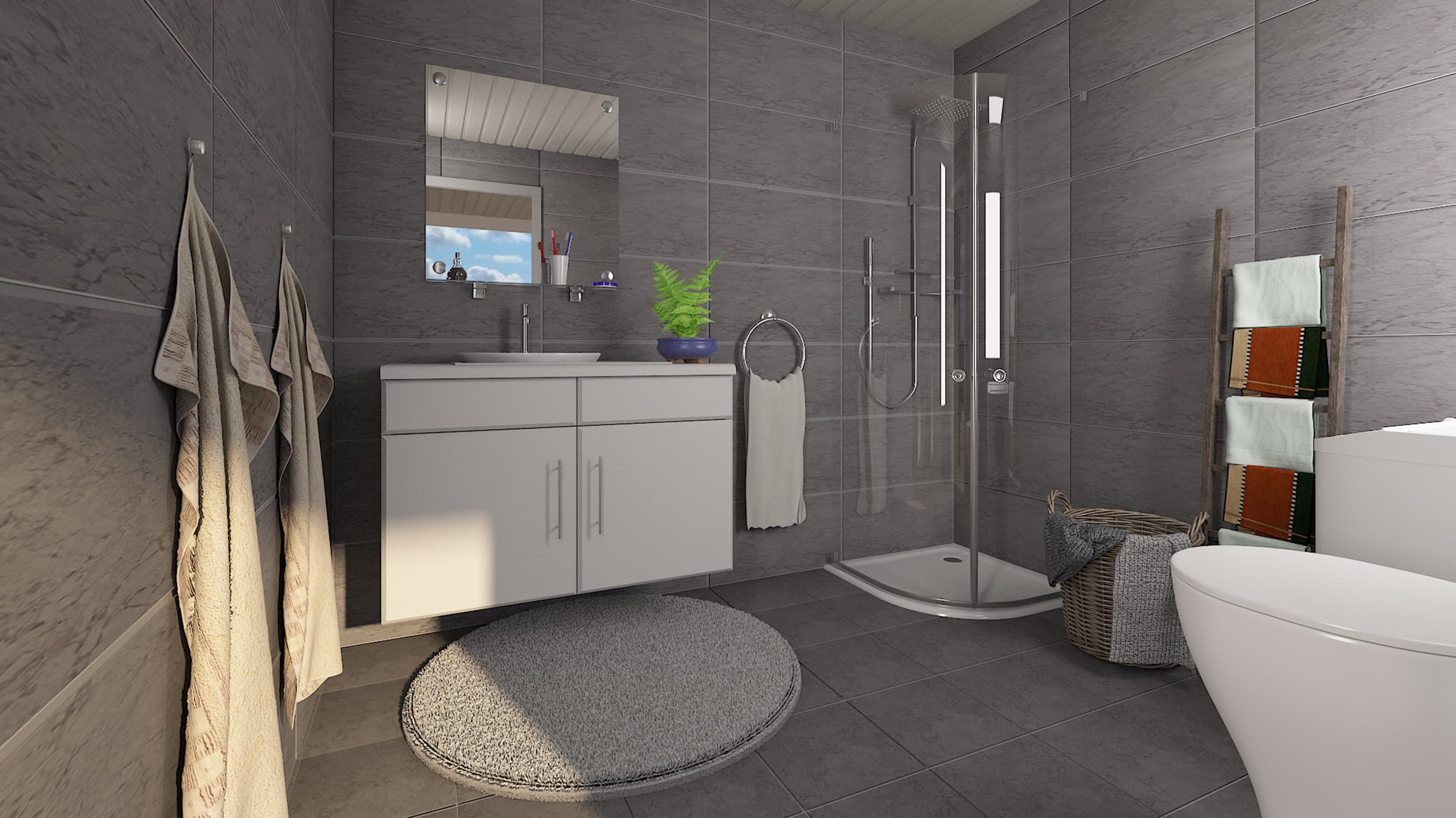 Minibolig 50 Flatt Tak bilde 4